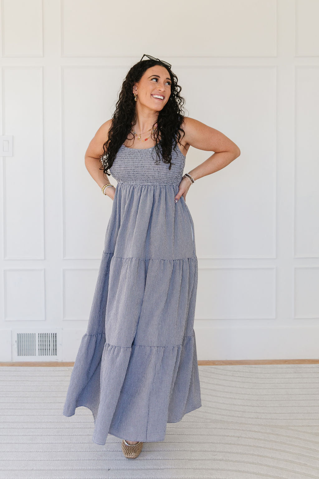 Scarlett Gingham Midi (Now in Black!)