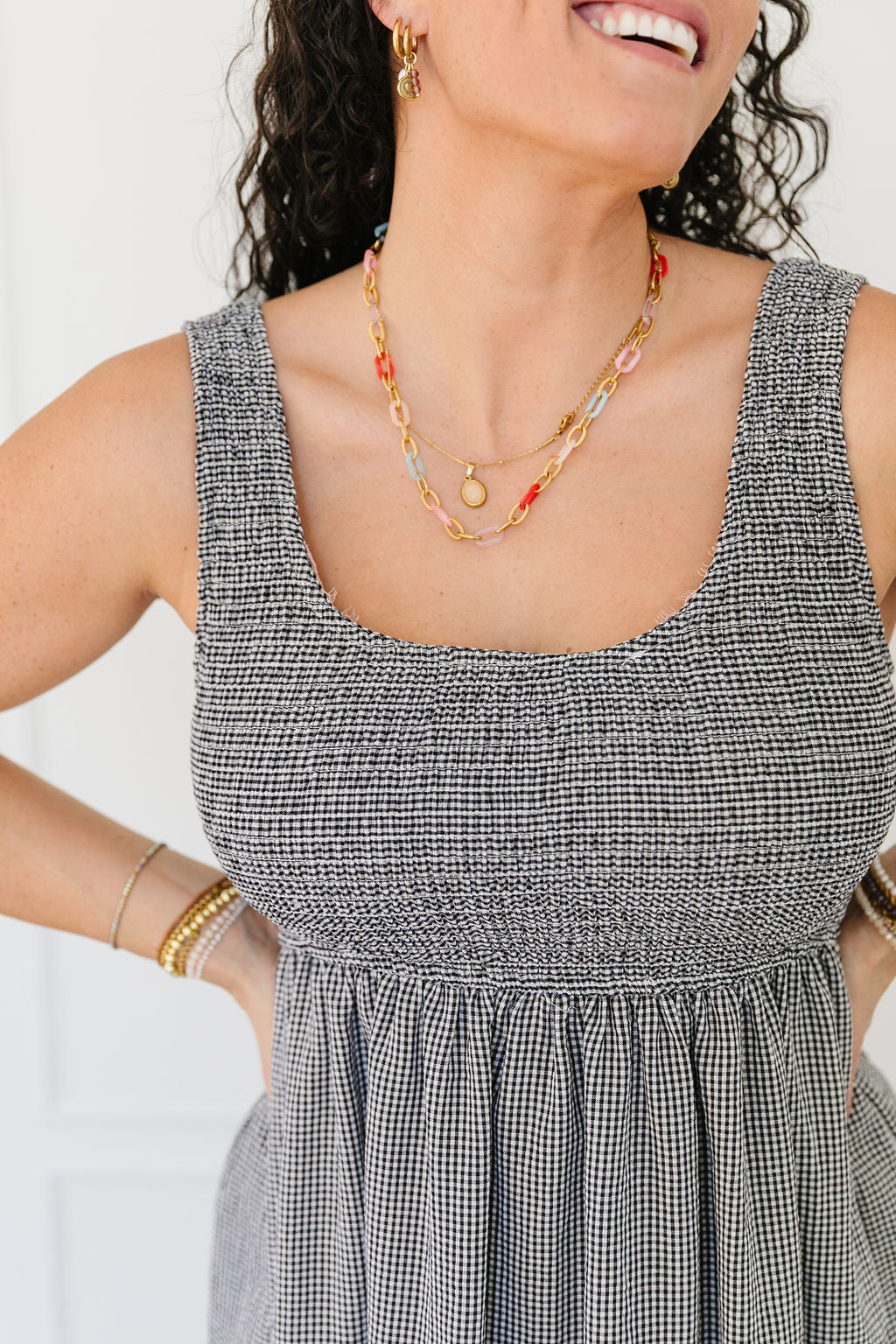 Scarlett Gingham Midi