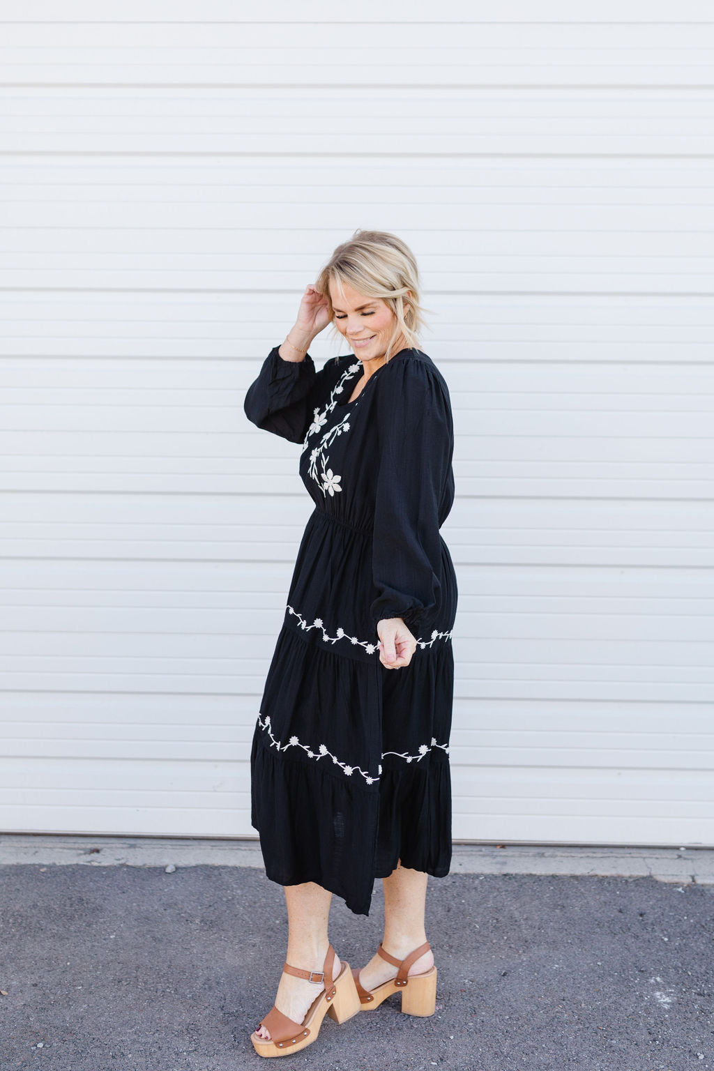 Reese Embroidered Maxi