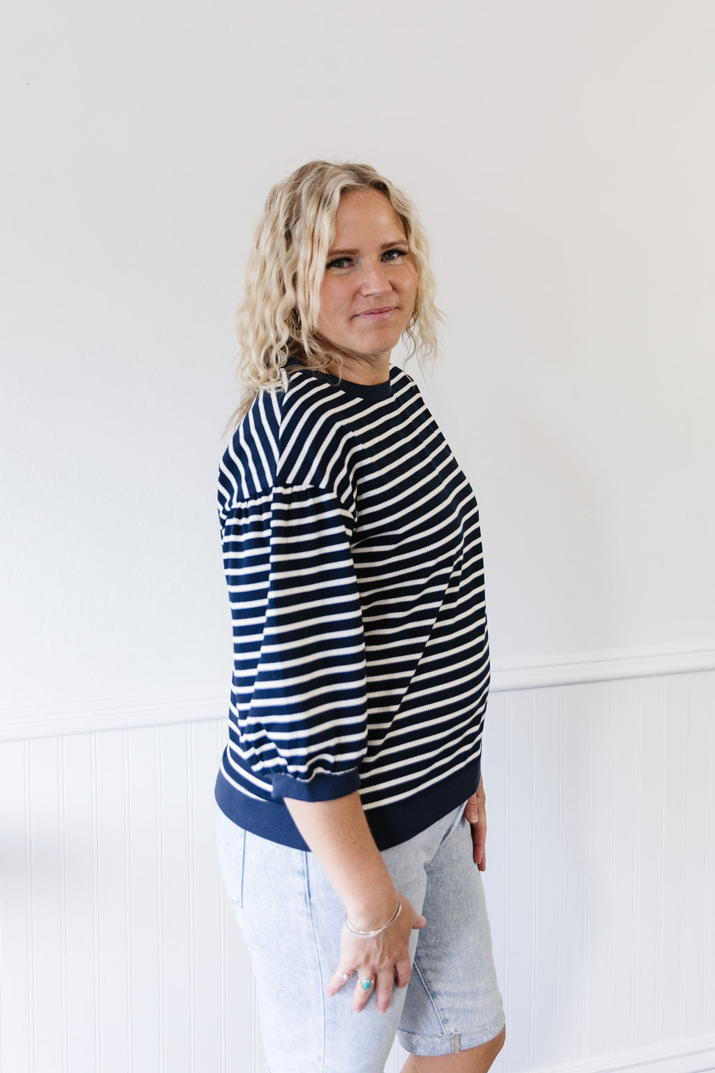 Callan Striped Top