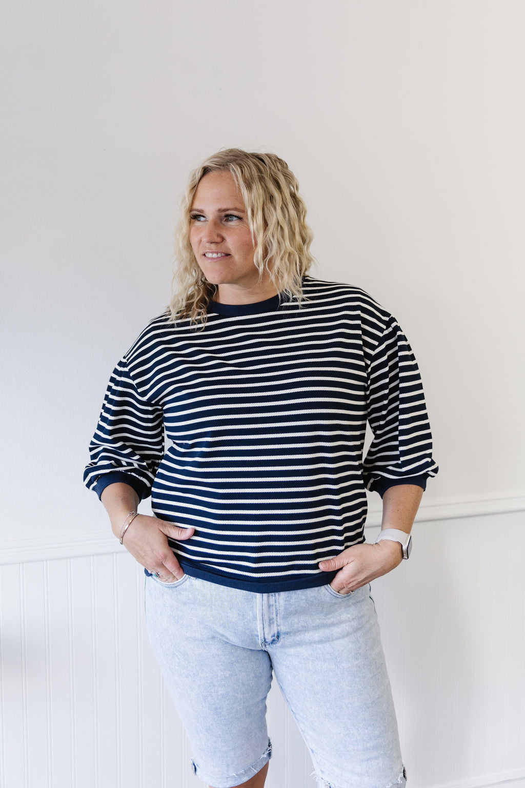 Callan Striped Top