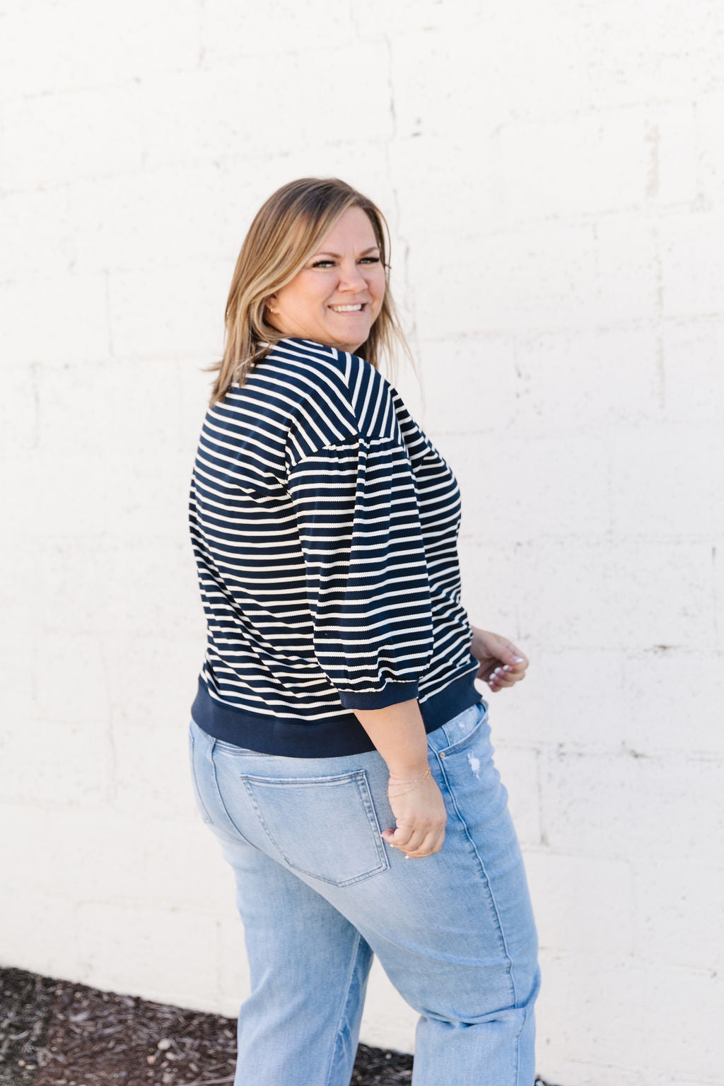 Callan Striped Top