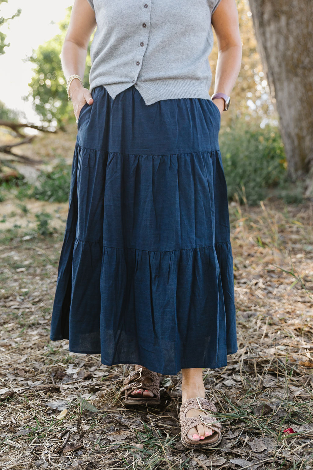 Anne Midi Skirt