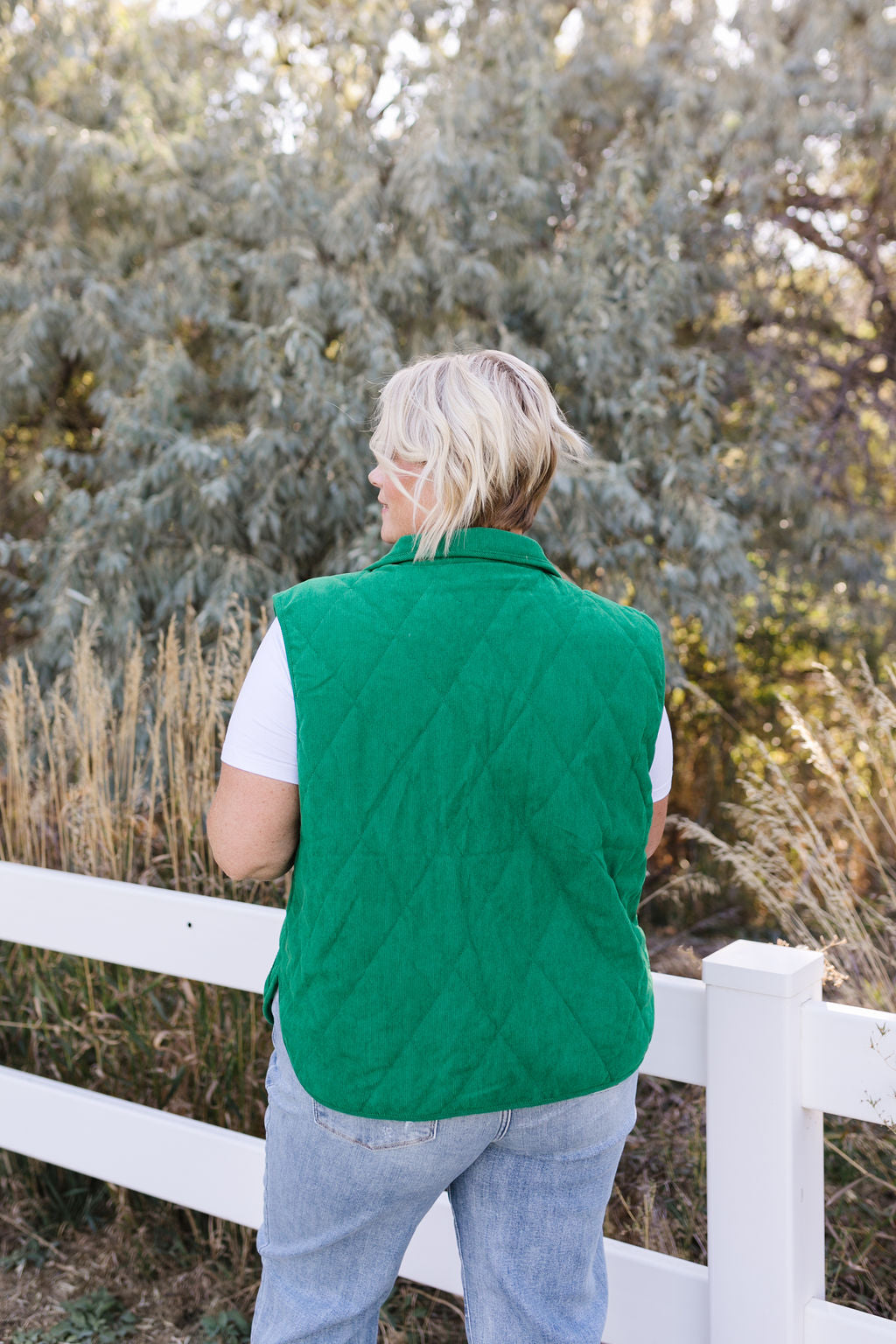 Joanie Vest In Green