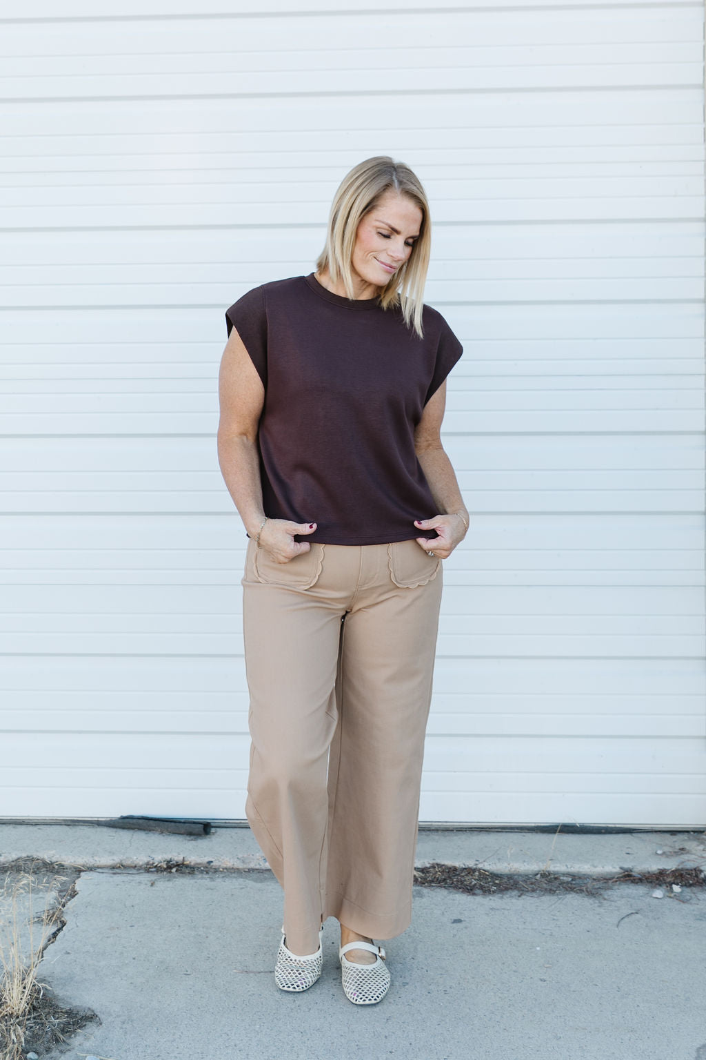 Parker Jeans (Cream or Tan)