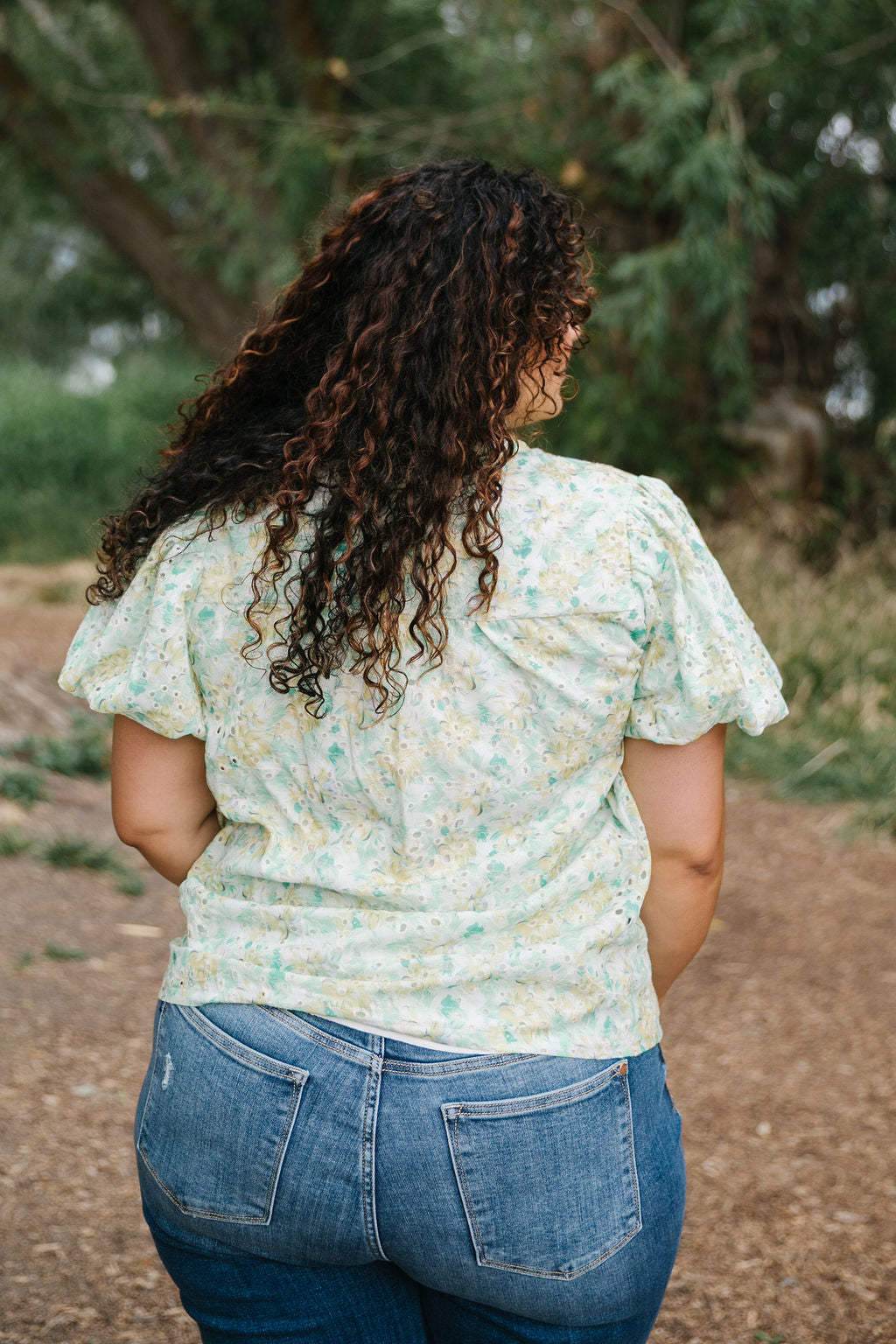 Blake Eyelet Top
