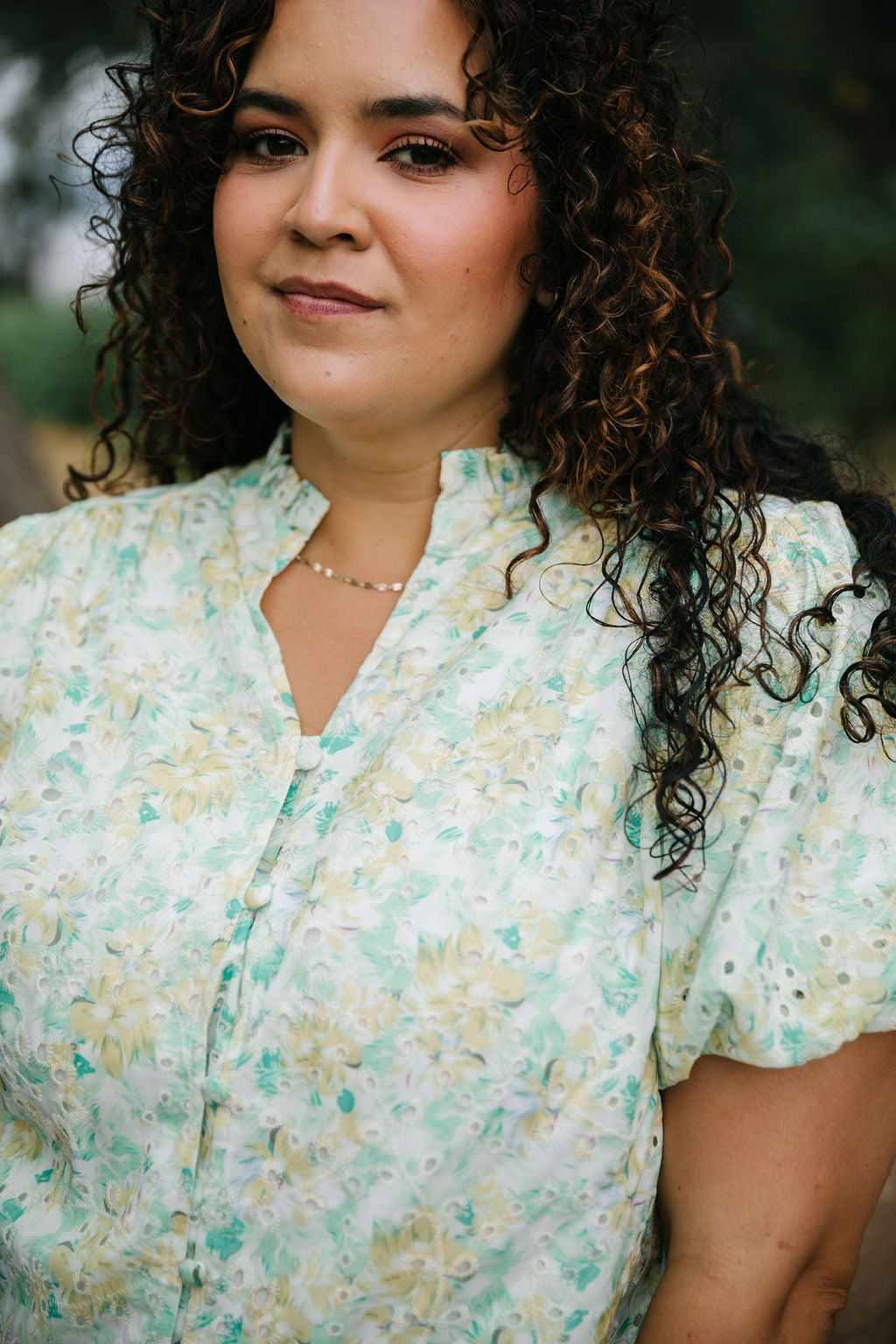 Blake Eyelet Top