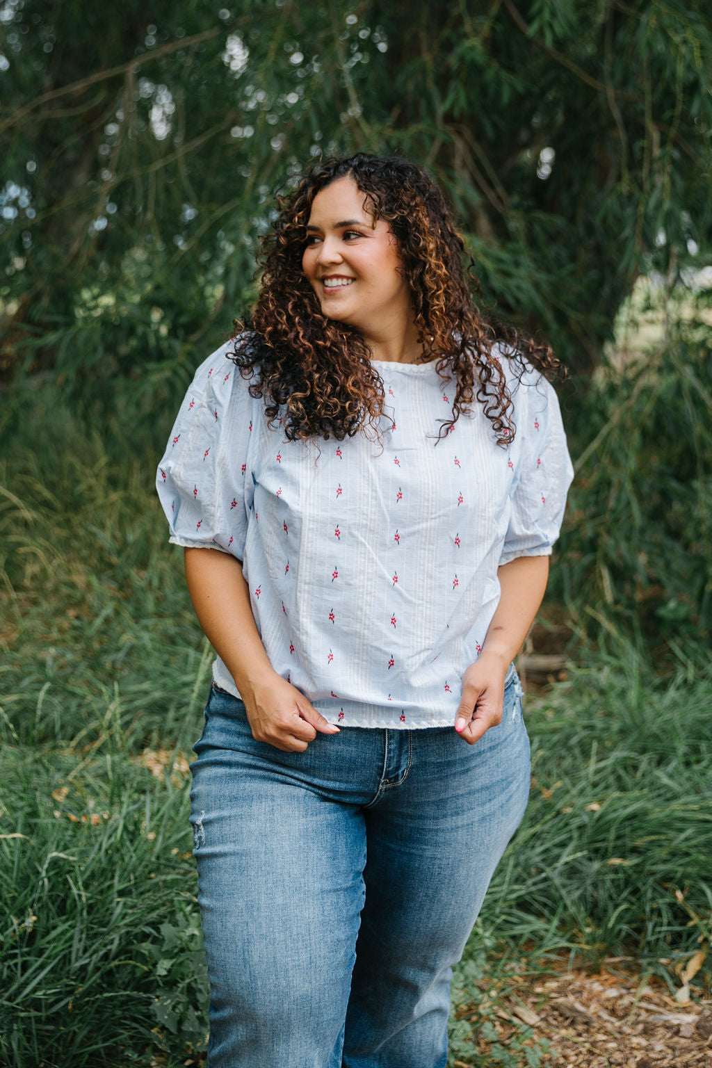Jessie Embroidered Top
