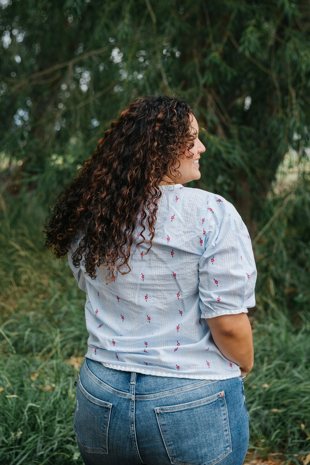 Jessie Embroidered Top