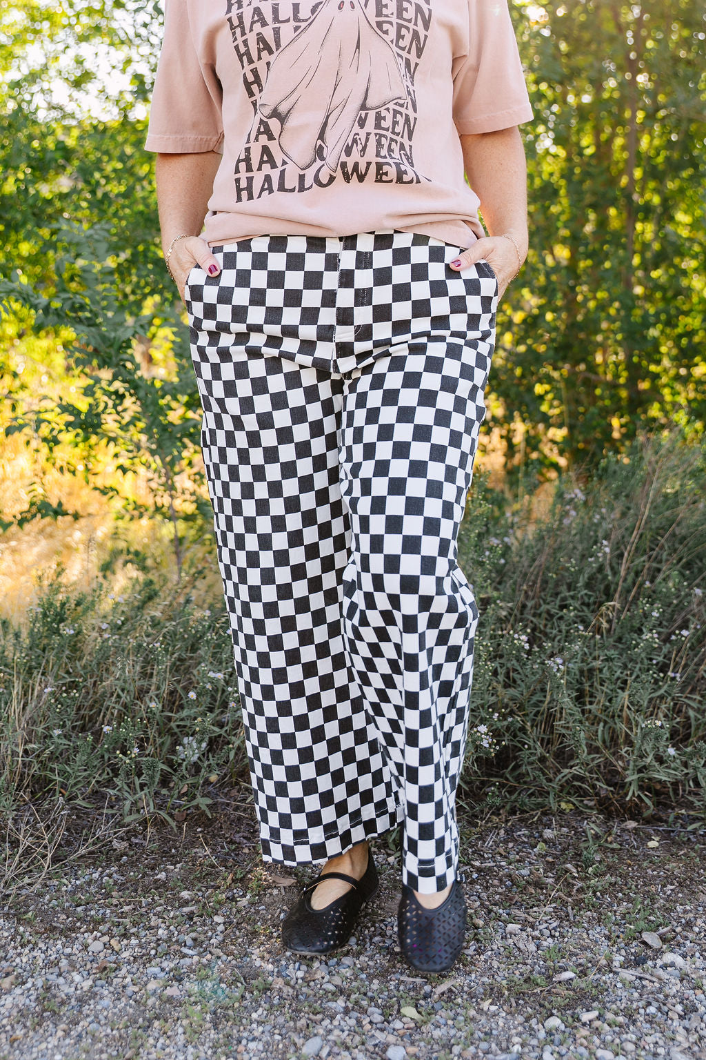 Checkered Pants