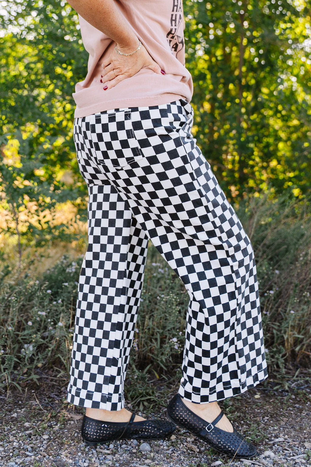 Checkered Pants