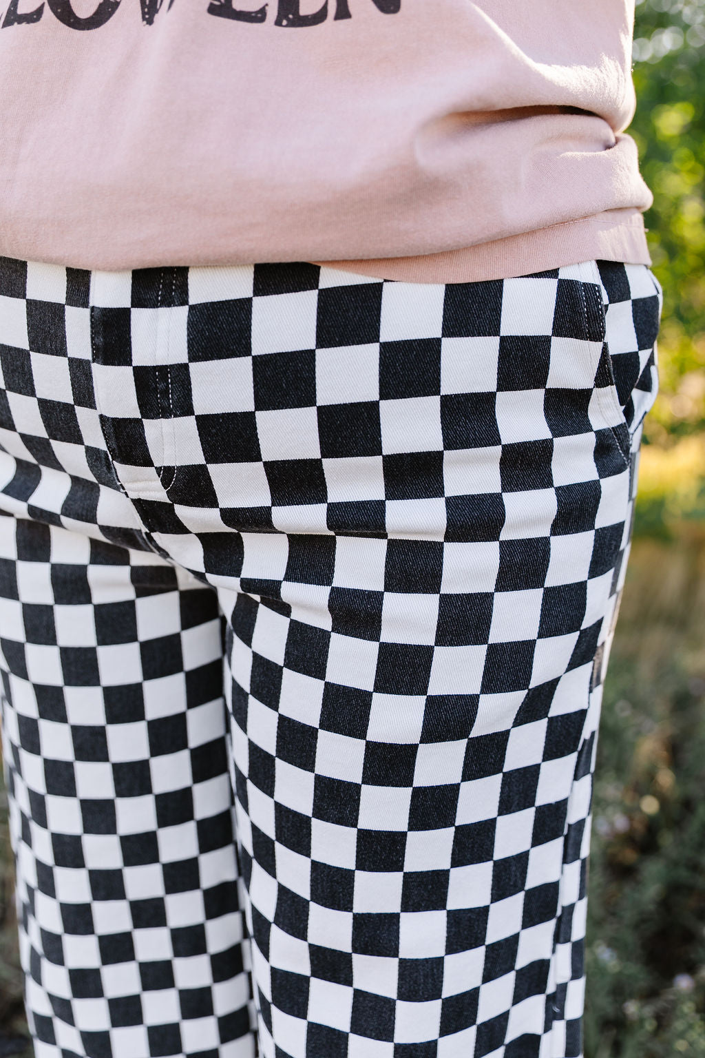 Checkered Pants