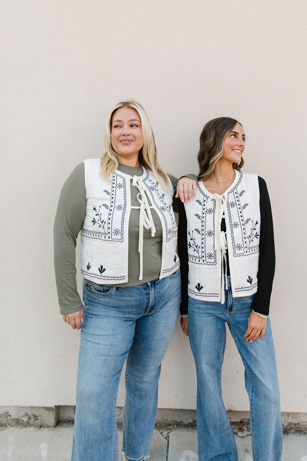 Laityn Embroidered Vest