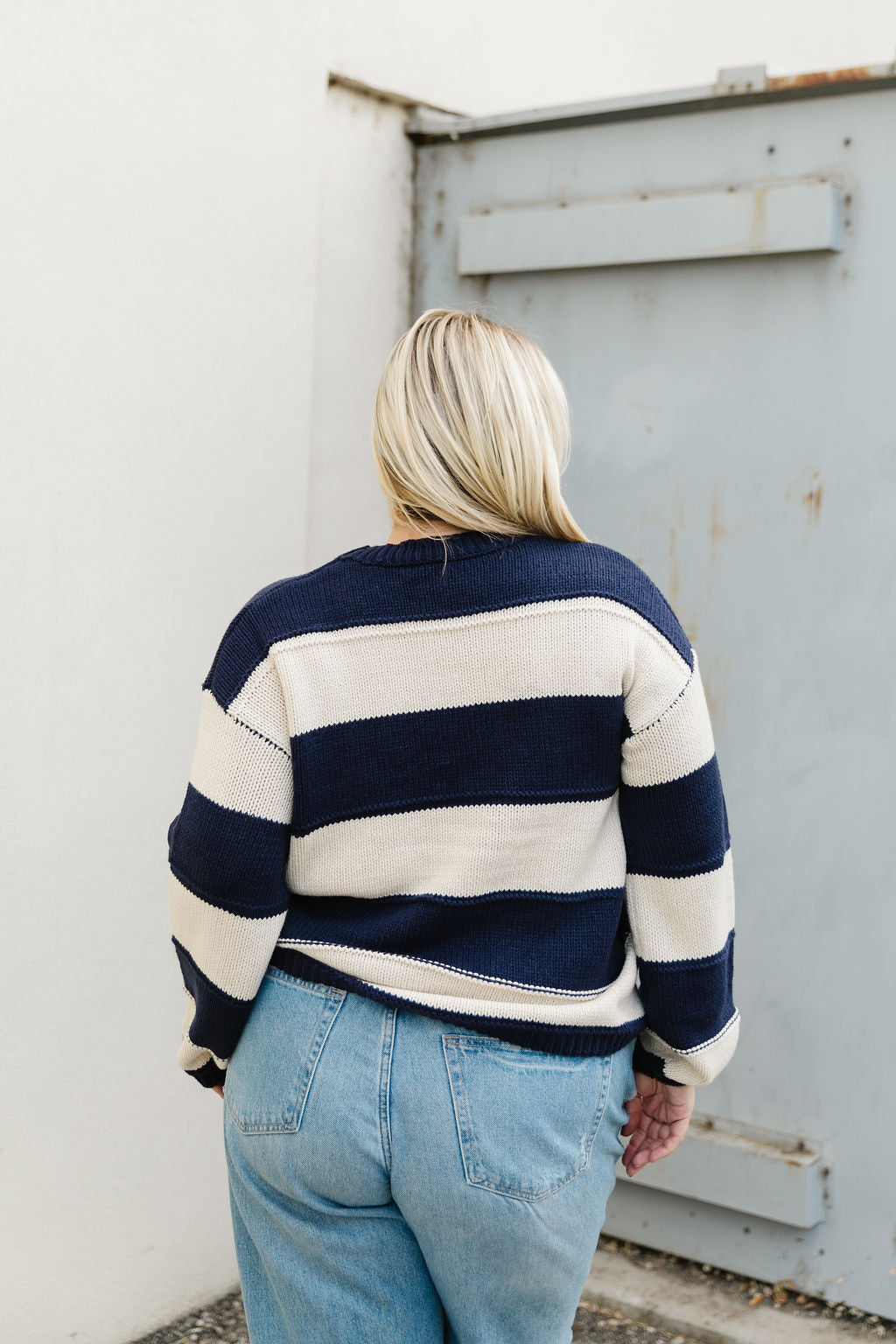 April Striped Sweater