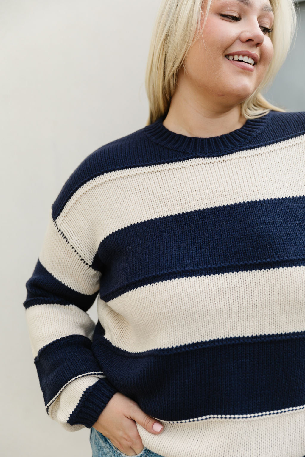 April Striped Sweater