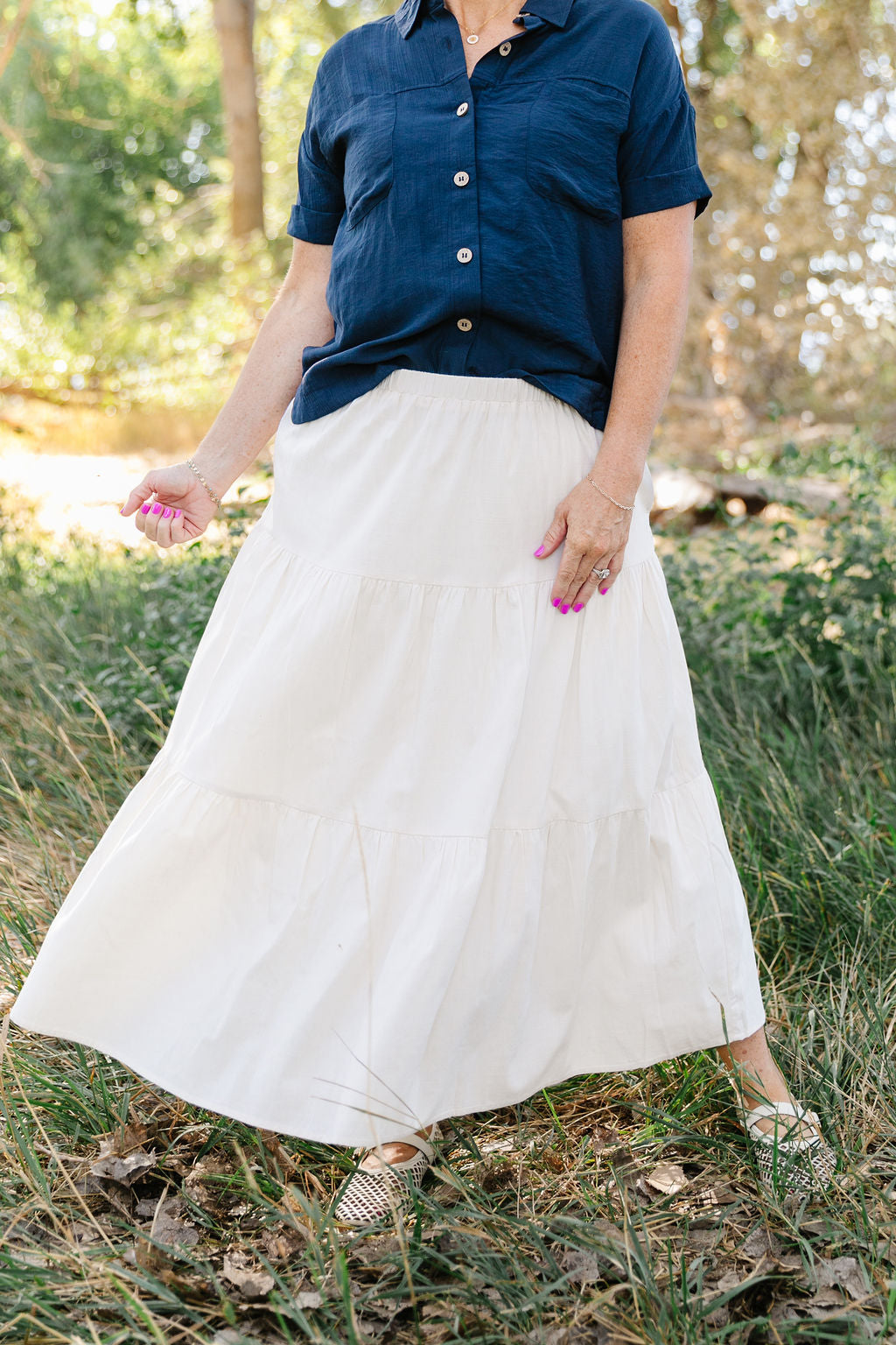 Anne Midi Skirt