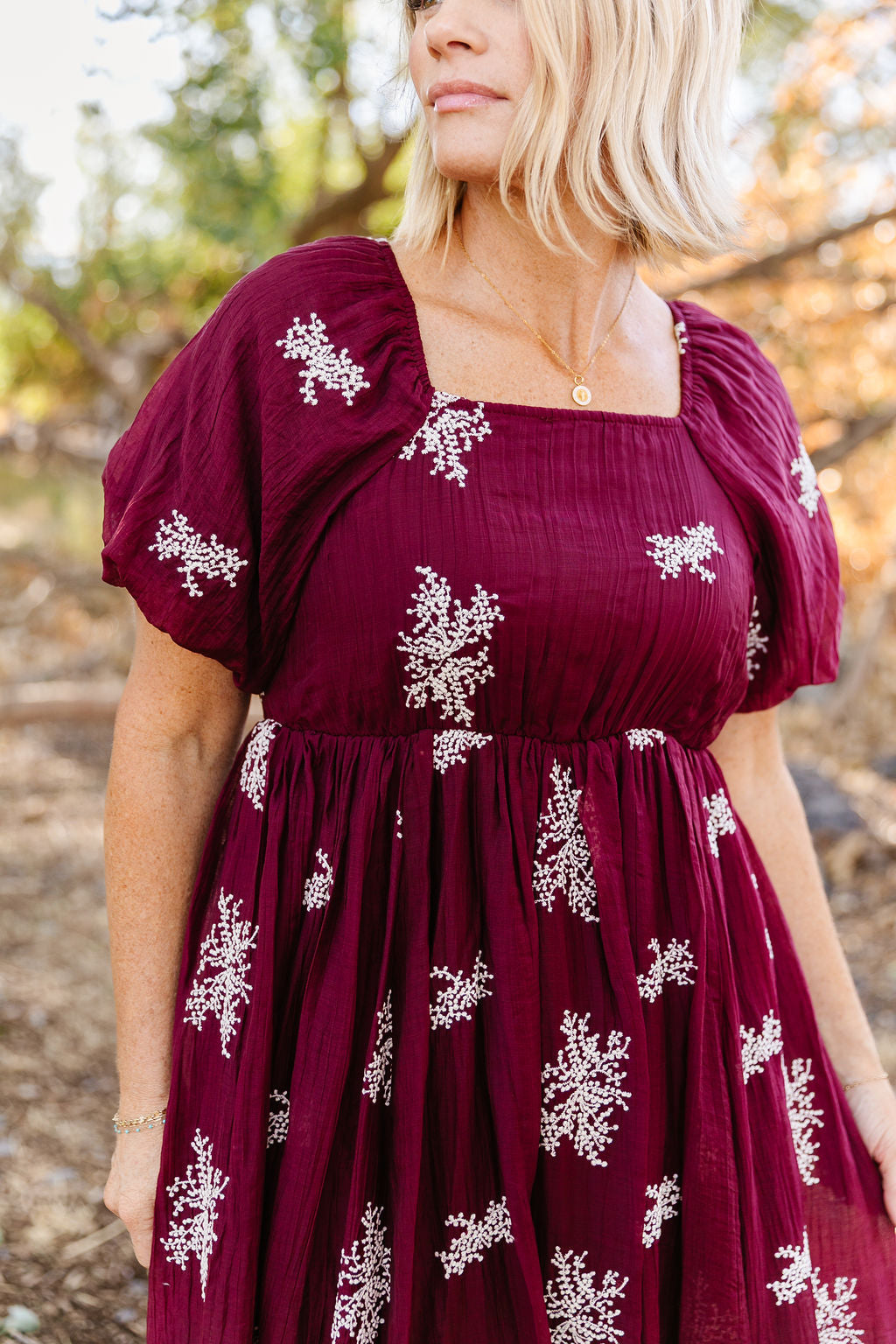 Nadine In Burgundy