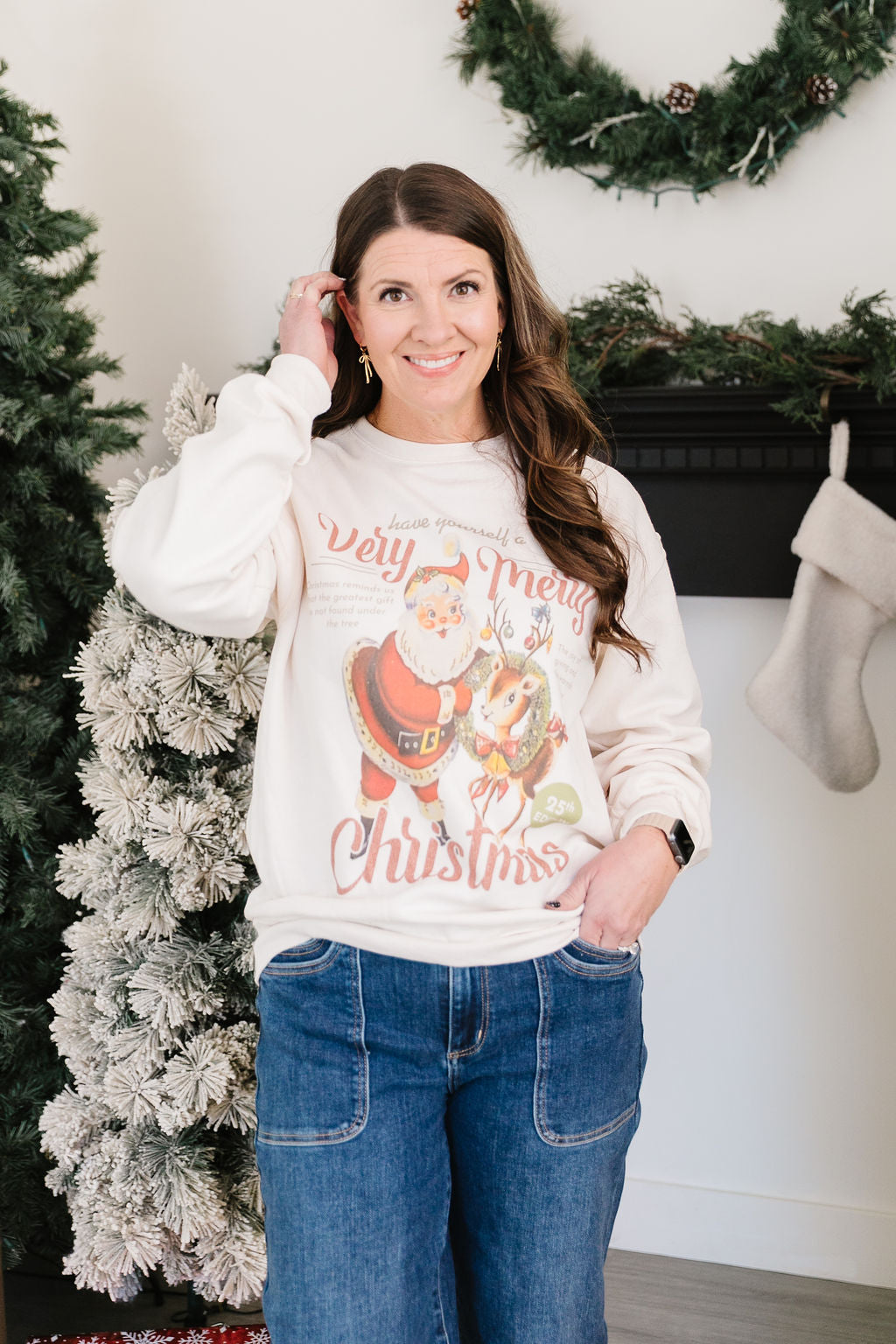 Vintage Very Merry Sweatshirt