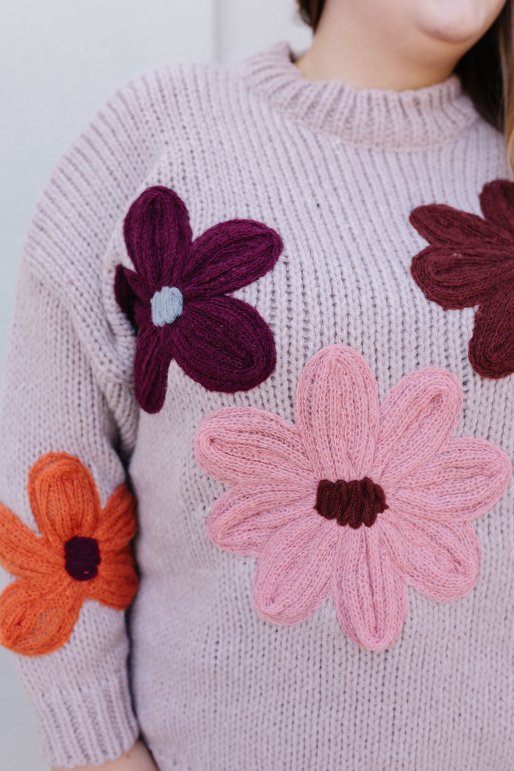 Lux Floral Sweater