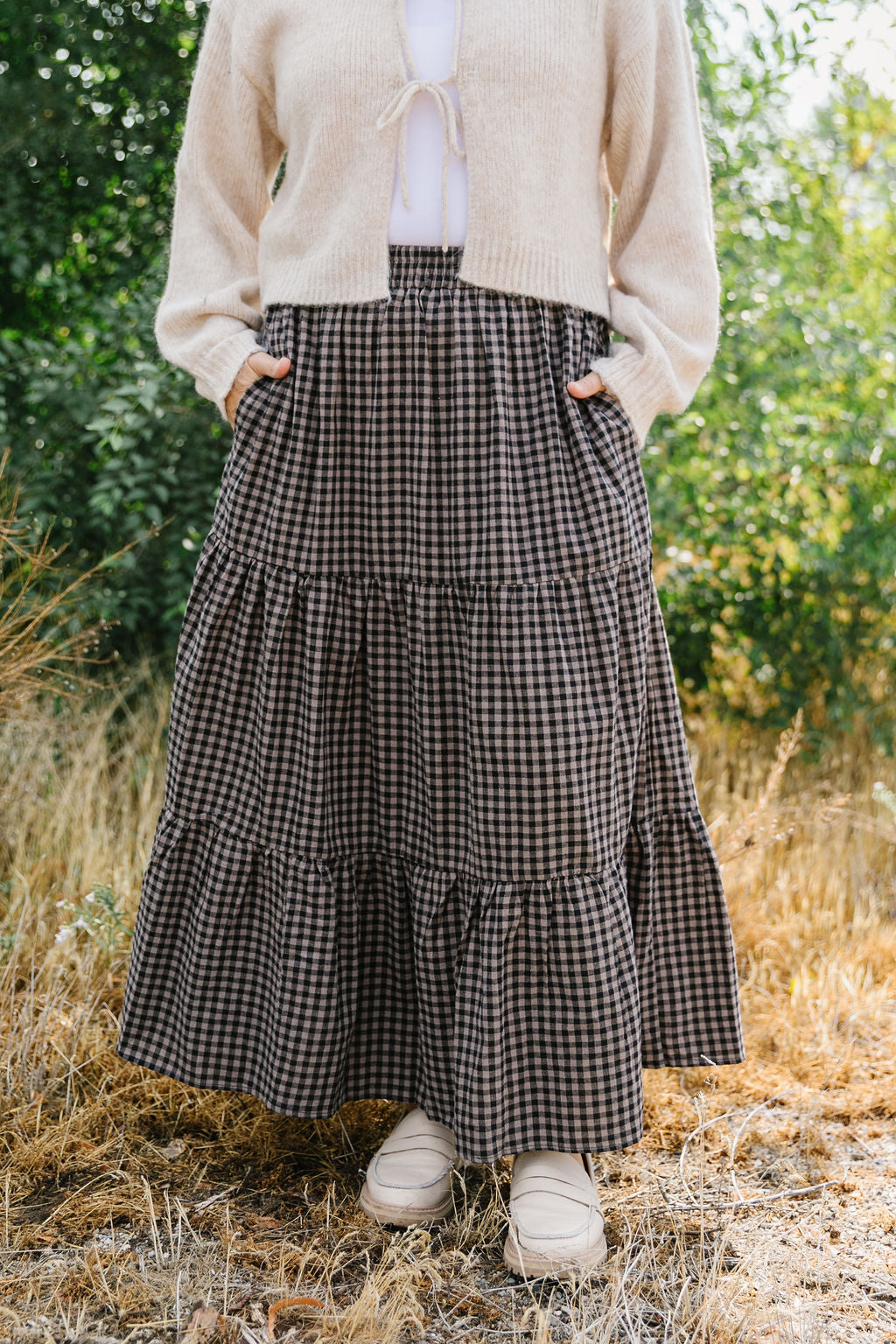 Anne Maxi Skirt (S to L and 1x 3x Left)