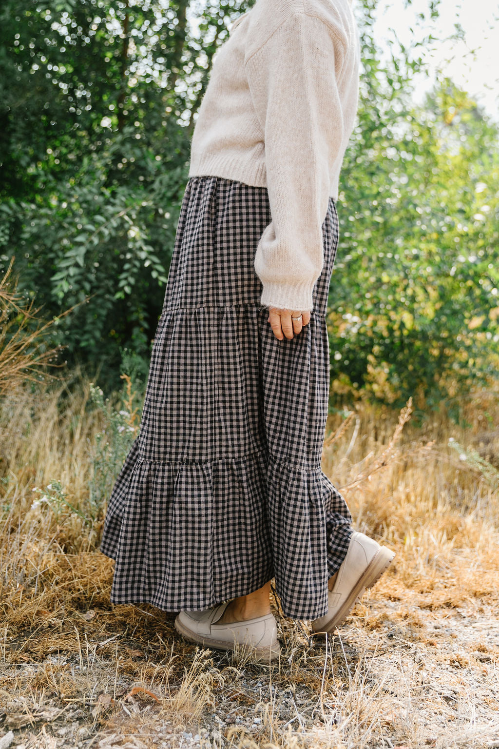 Anne Maxi Skirt (S to L and 1x 3x Left)