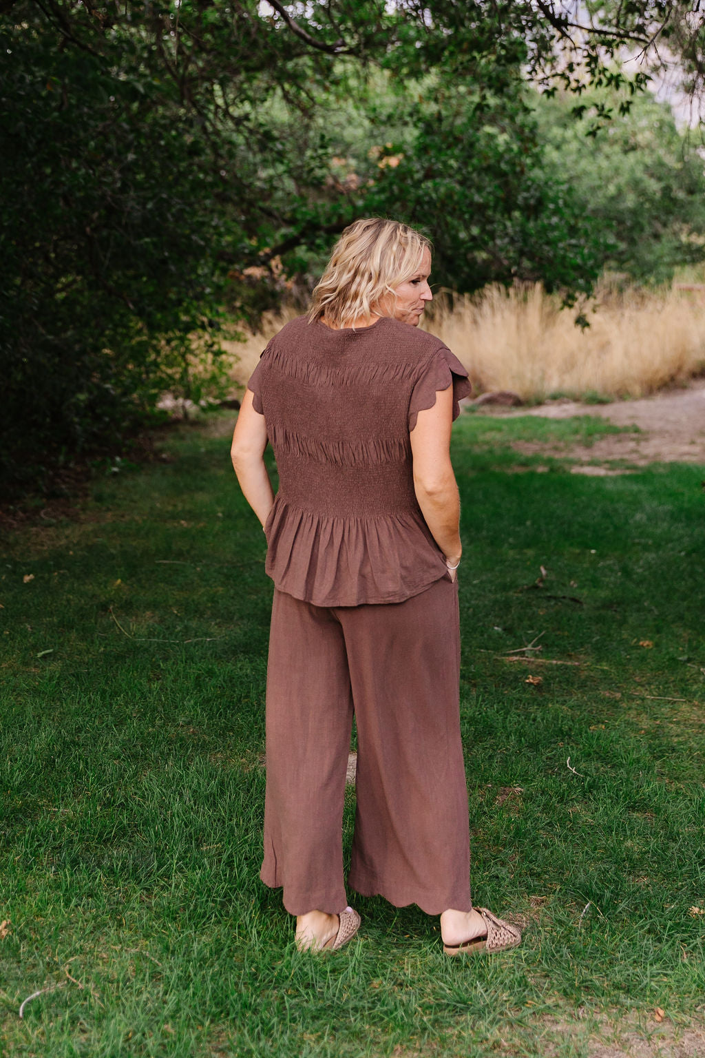 Haylee Set In Brown