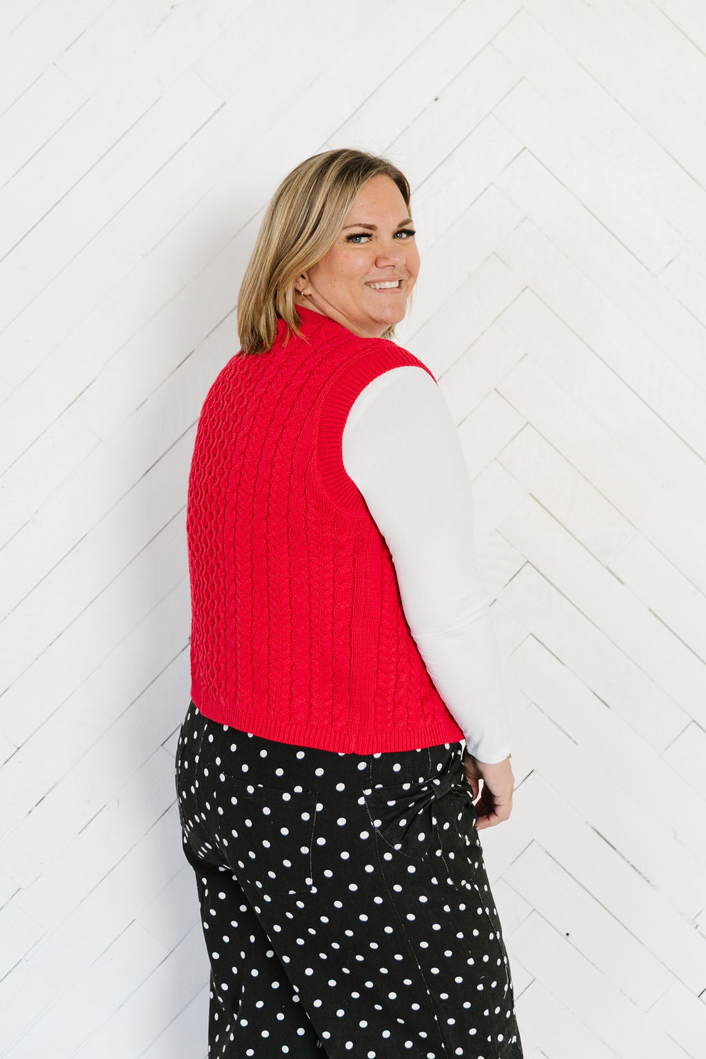 Flynn Cable Knit Vest