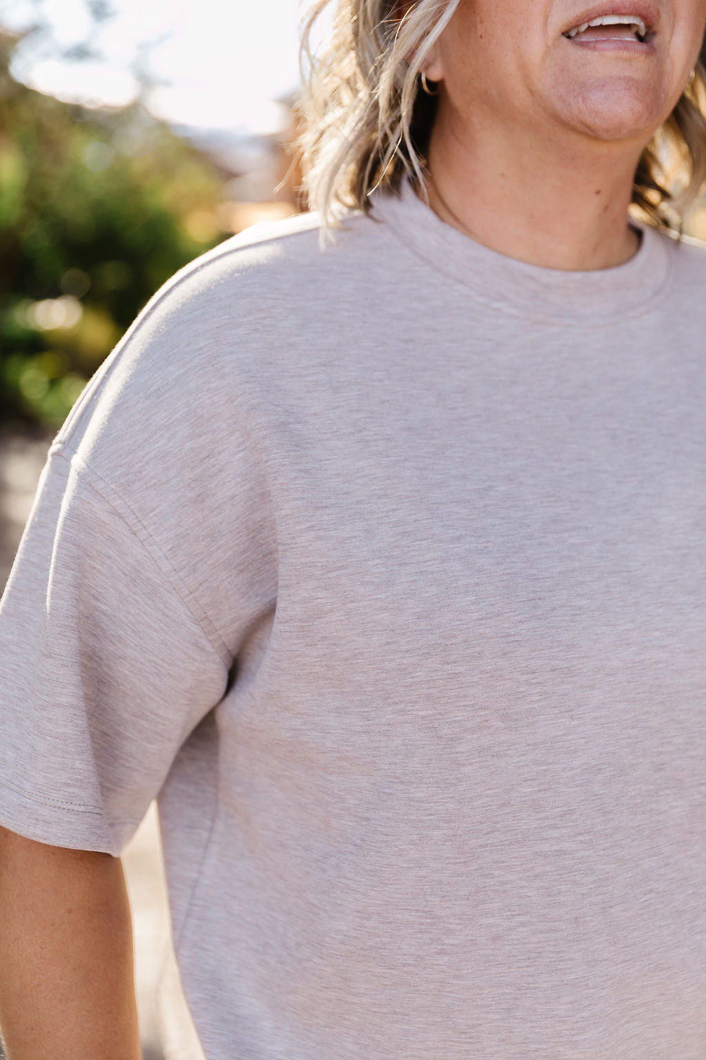 Eve Top In Taupe
