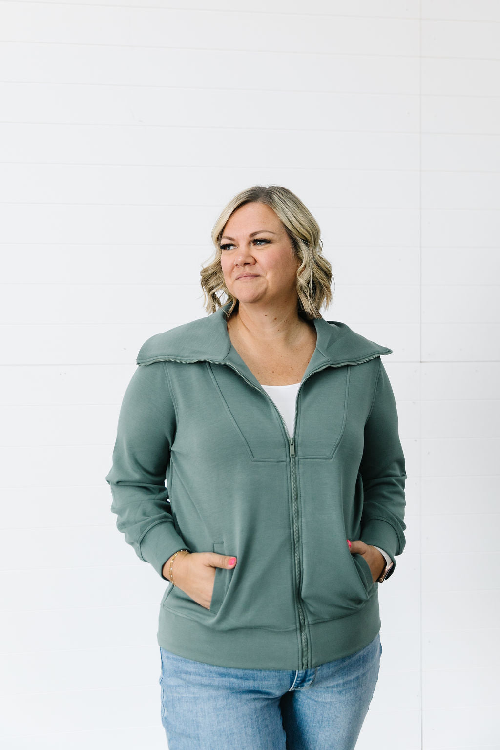 Cassidy Zip Up