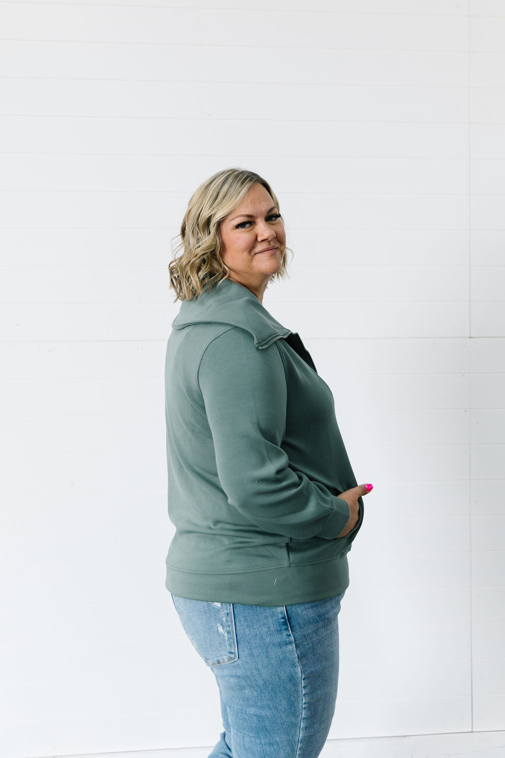 Cassidy Zip Up