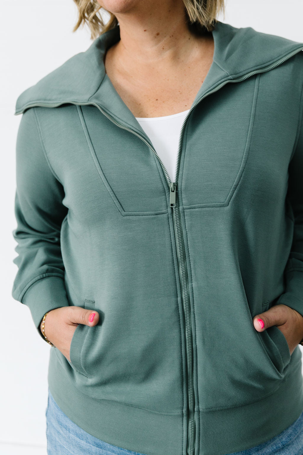 Cassidy Zip Up