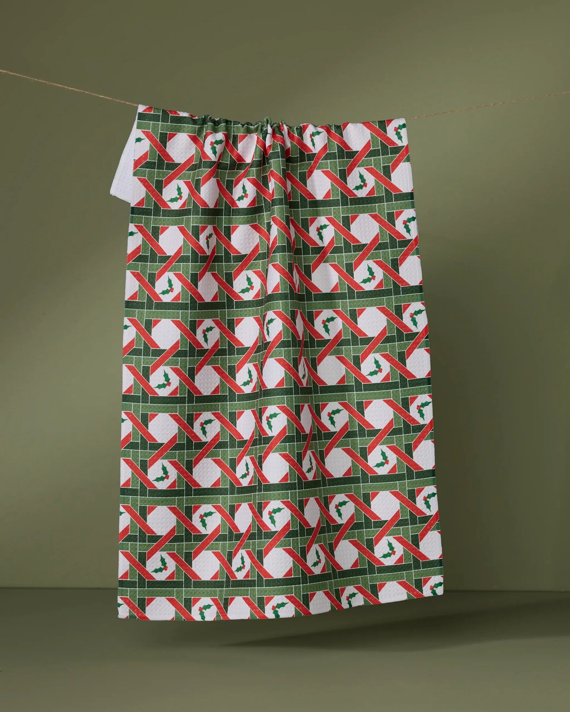 Geometry Christmas Towels