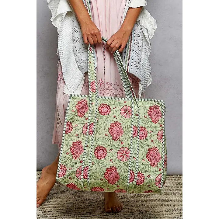 Quilted Tote Bag