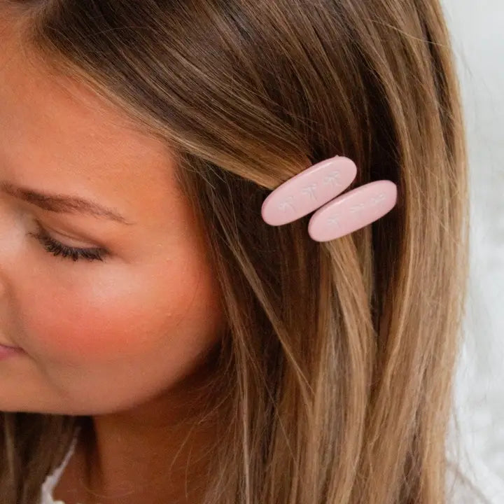 ANDI Oval Bow Clip 2-Pack