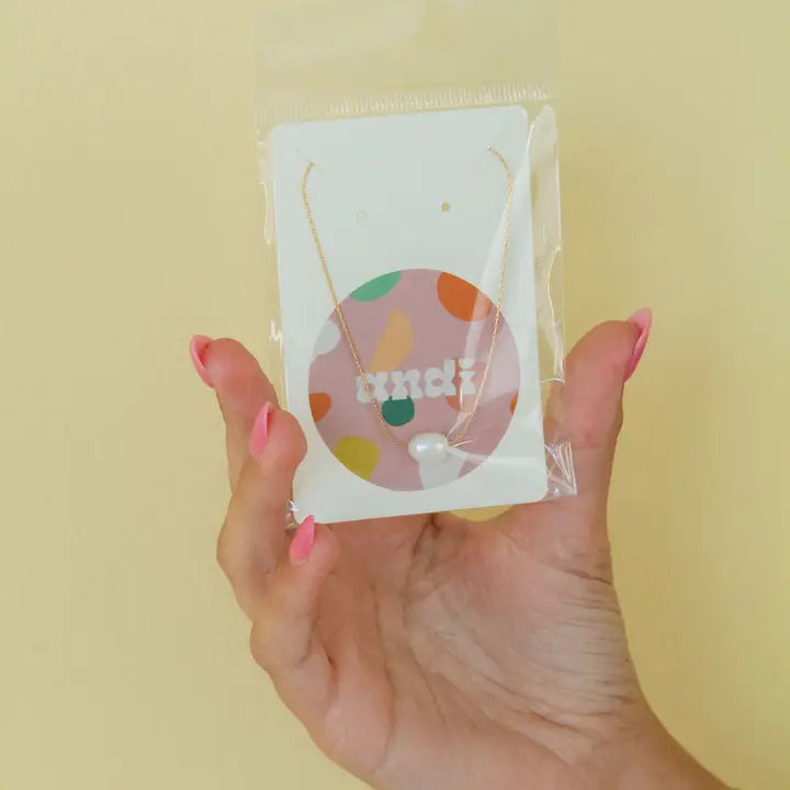 ANDI Echo Pearl Pendant Necklace