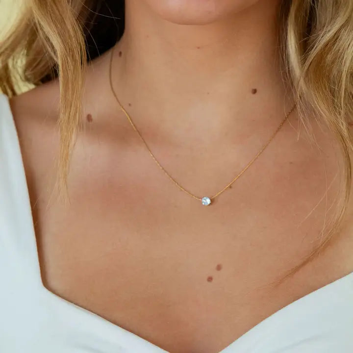 ANDI Crystal Pendant Necklace