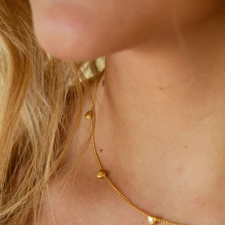 ANDI Hearted Chain Necklace