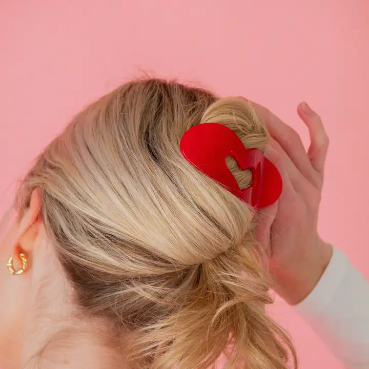 ANDI Flat Heart Claw Clip