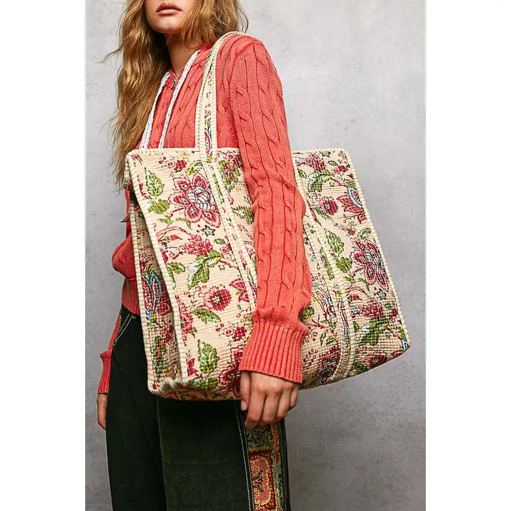Quilted Tote Bag