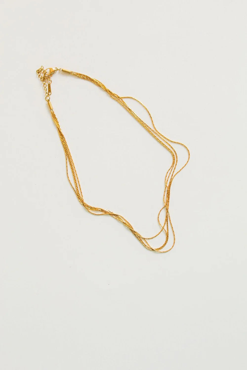 ANDI Dainty Multi-Layer Chain Necklace