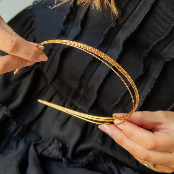 ANDI Thin Metal Headband