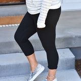 Every Day Capris in Black