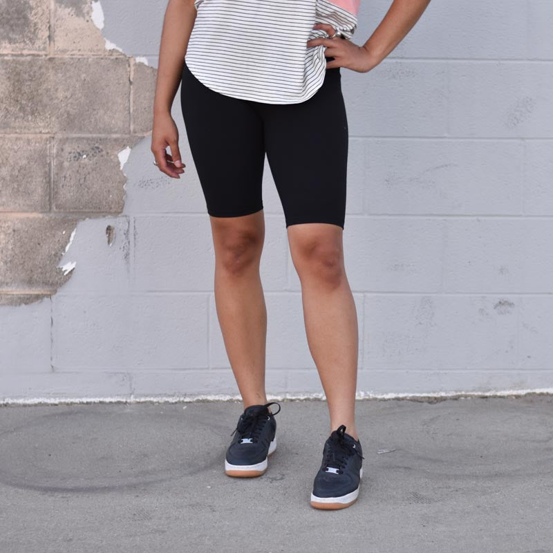 Every Day Bermuda Shorts in Black - Main Image